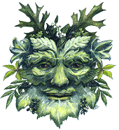 hombre verde